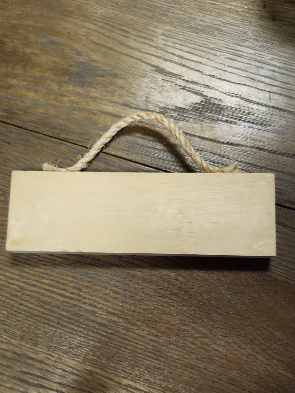 Gone to the Casino! Wooden Hanging Sign - Red & Black Text - Picture 4 of 4